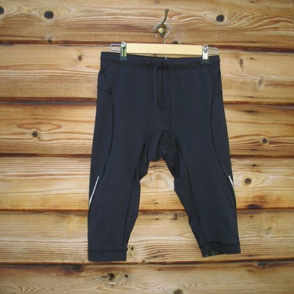 Lululemon Mens Tight Stuff 1/2 Tight Black (First Release) - Picture 3 of 13